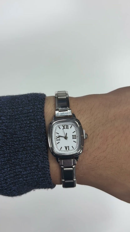 Italian Charm Watch – Roman Numeral Edition